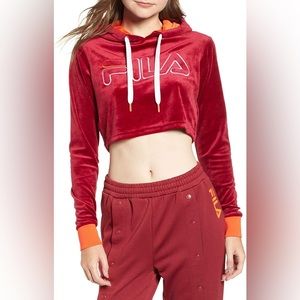 Fila Crop Hoddie
